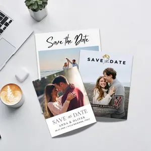 Vibrant Magenta Save the Date Photo Magnets for Weddings Personalized with Stylish Fonts and Romantic Backgrounds 2.75 x 3.5 inches 3.25 x 4 inches 4 x 5 inches High-Quality Print Keepsakes for Guests