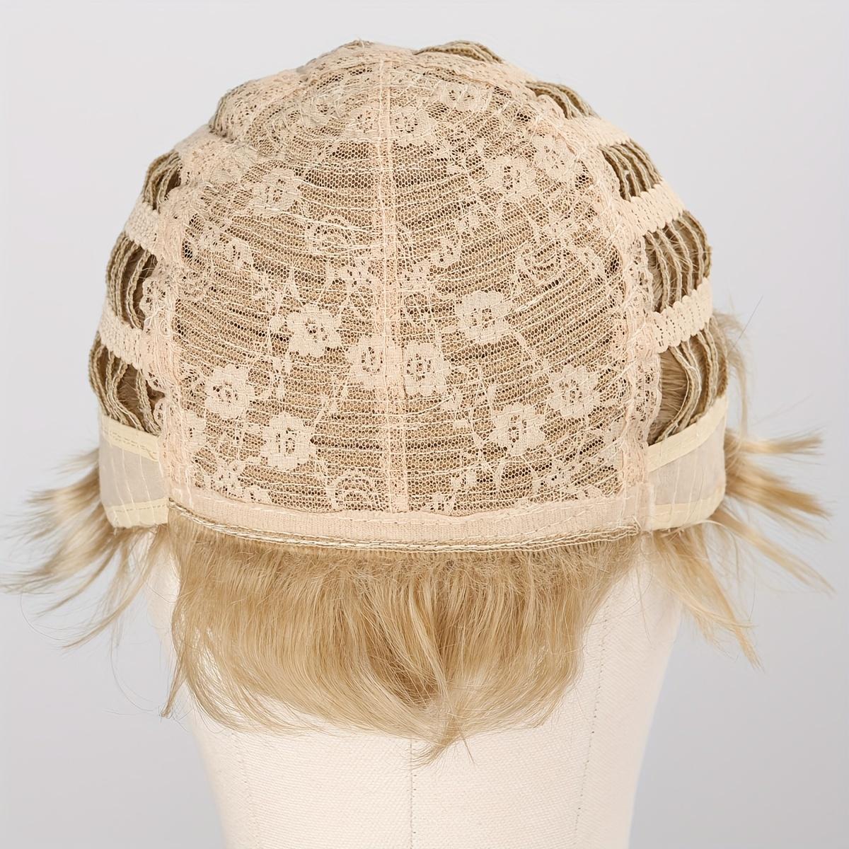 6 Inch Looking Men Short Hair Wigs Handsome Male Daily Costume Wigs Synthetic Fiber Wigs Hair Replacement Wigs