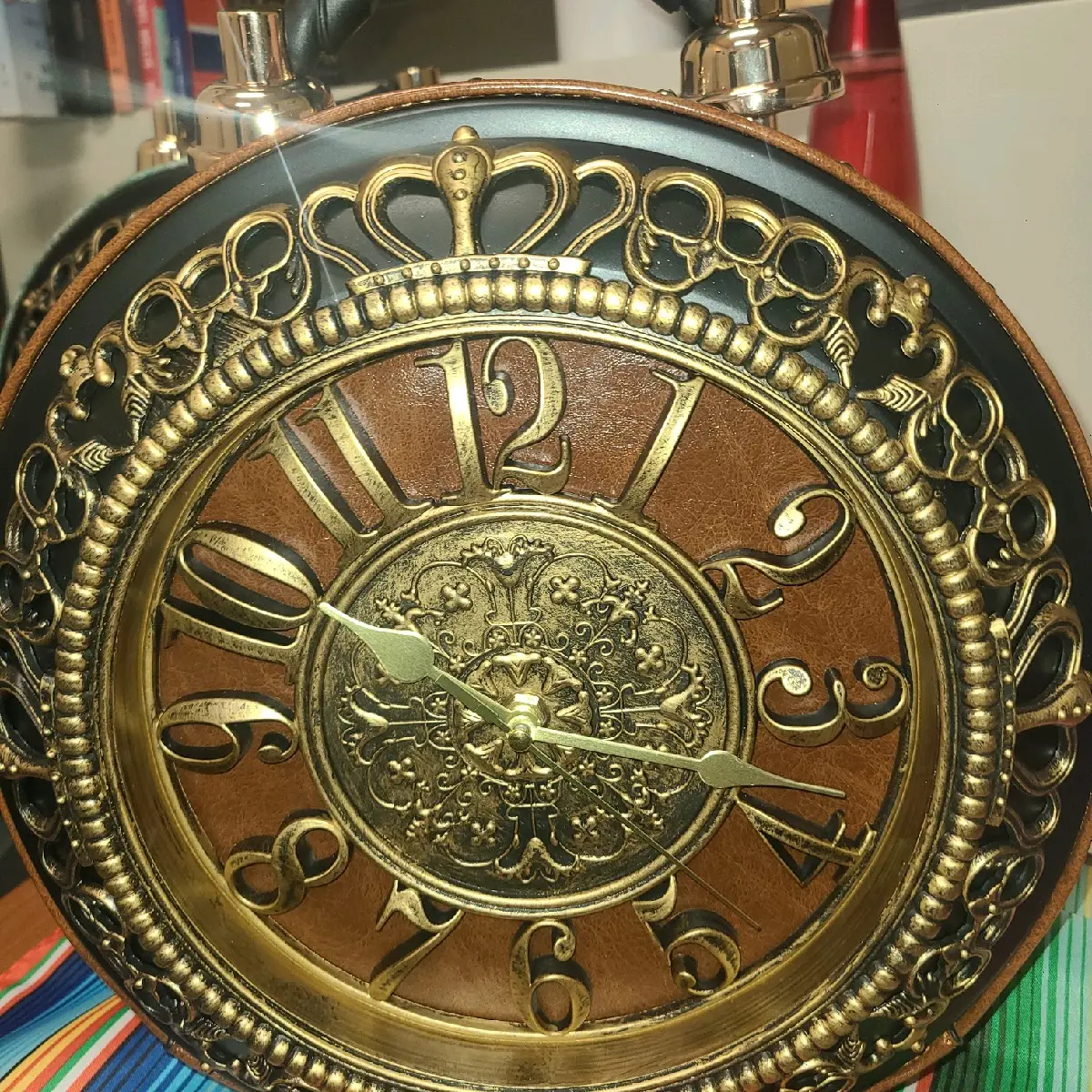 working clock purse