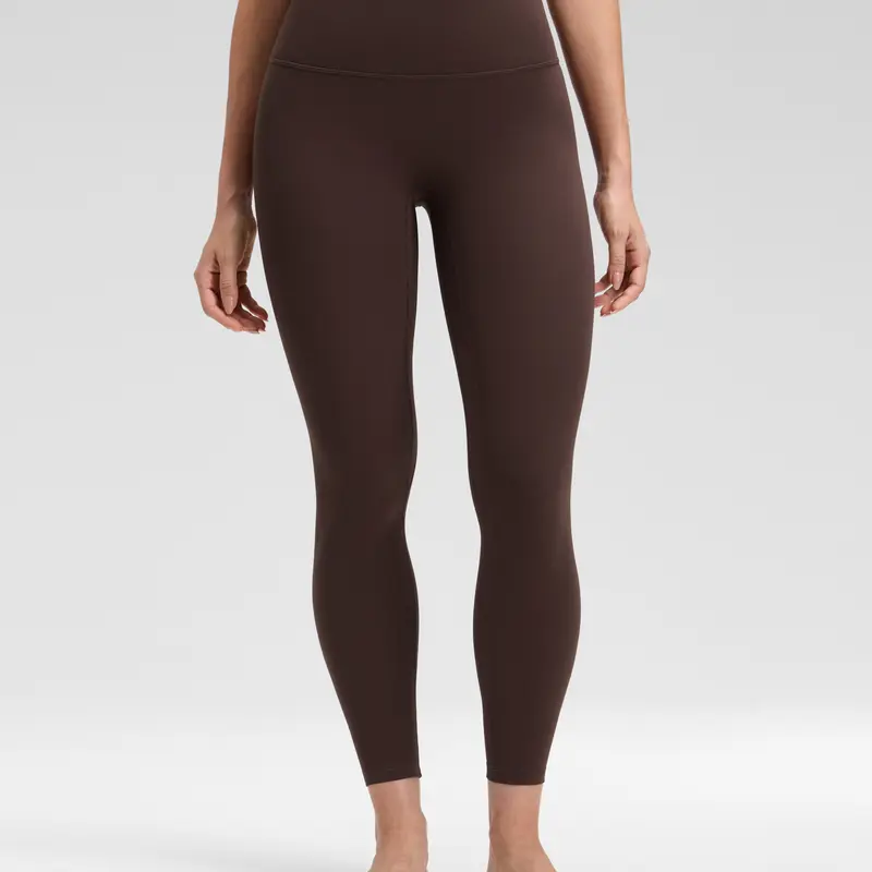 CRZ YOGA Butterluxe No Front Seam Yoga Leggings 25" - High Waisted Womens Lounge Pants Pilates Workout Athletic Buttery Soft