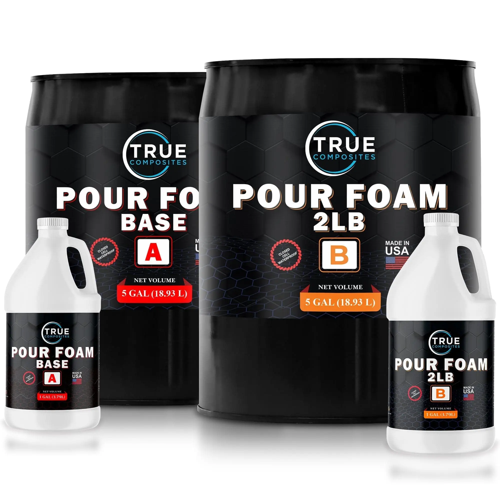 Liquid Urethane Pour Foam - 2 lb Density