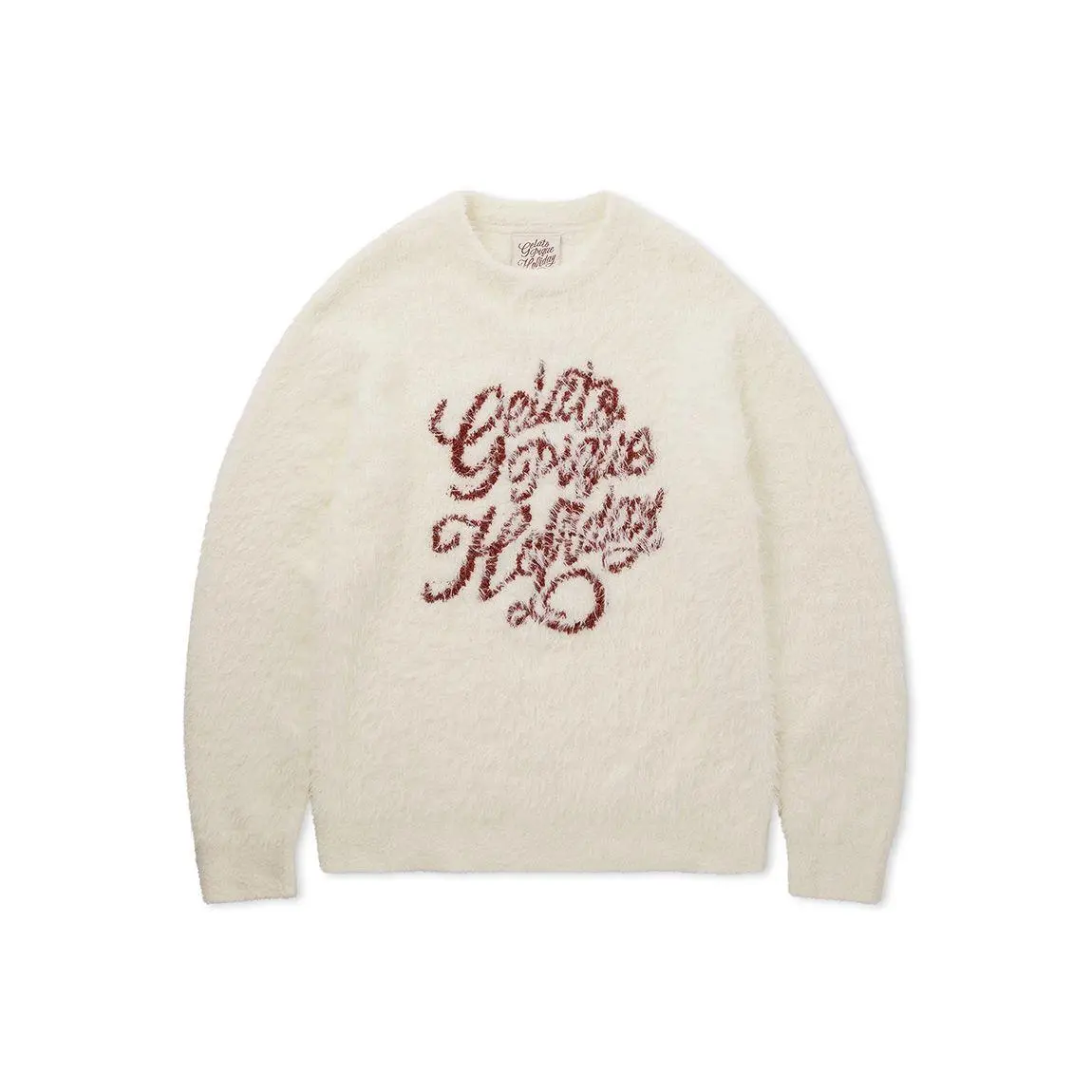 Mens Feather Pullover Sweater