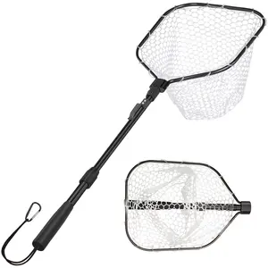 Fishing Tool Kit - Durable Silicone Mesh Fishing Net
