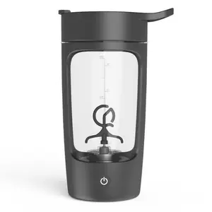 Rechargeable Electric Shaker Bottle - Portable Protein Mixer Cup with 650ml Capacity and USB Charging