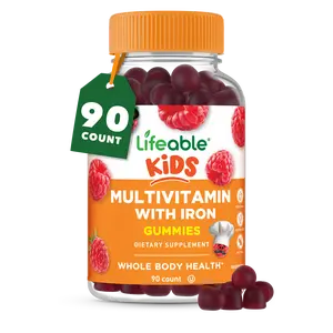 Lifeable Kids Multivitamin with Iron Gummies, 90 count
