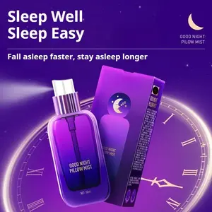 Lavender Sleep Mist Spray - Natural Pillow Spray for Adults, Calm Anxiety & Promote Deep Sleep | Bedroom Aromatherapy, Stress Relief Gift for Women & Men, Insomnia Relief, Overthinkers