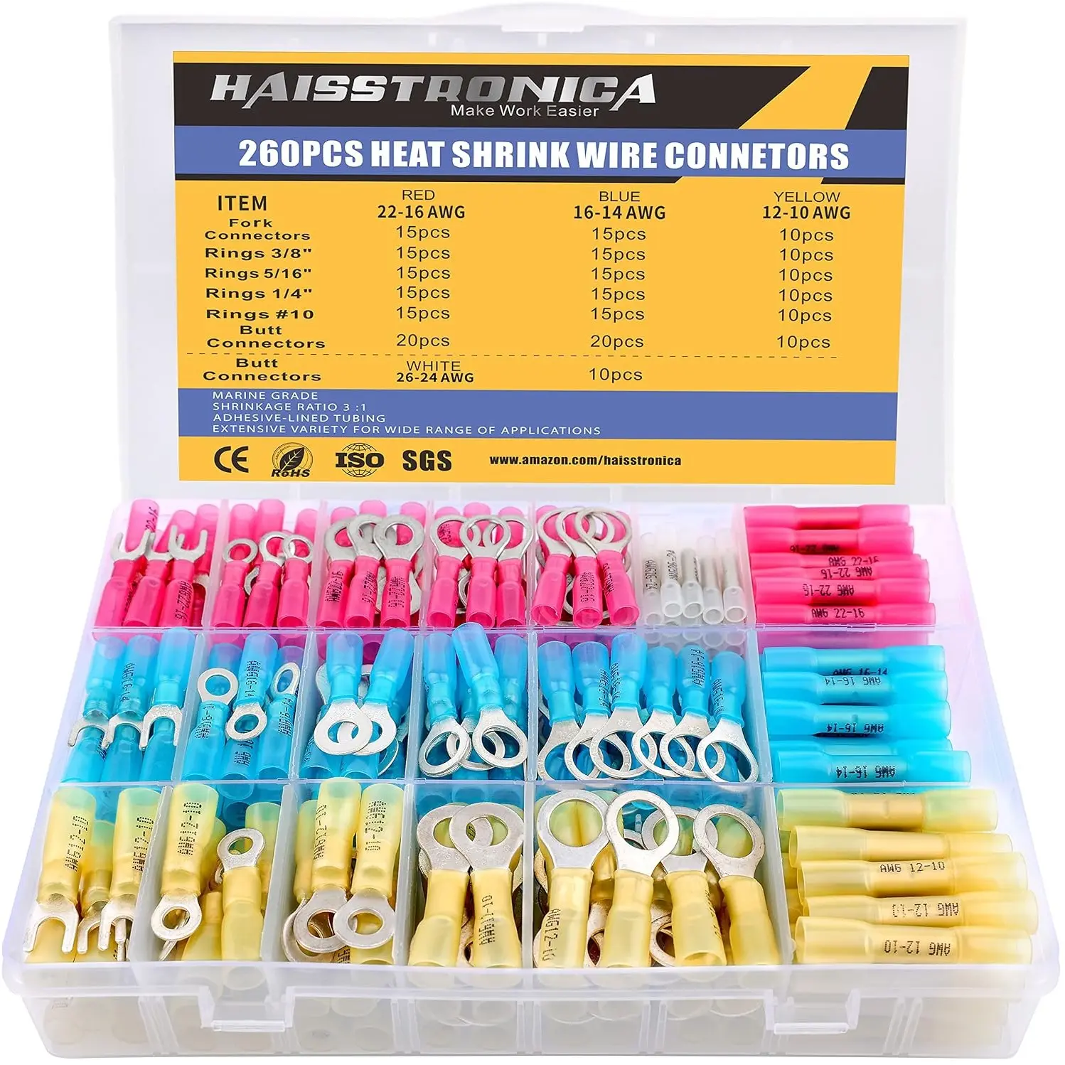 260 pcs