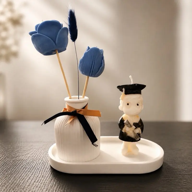 Graduation candle set