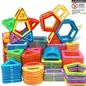 Magnetic building blocks, large construction toy sets, educational magnetic toys, learning, birthday gifts in various colors, suitable for children to cultivate coordination skills, Magnetic building tiles, Creative magnetic blocks