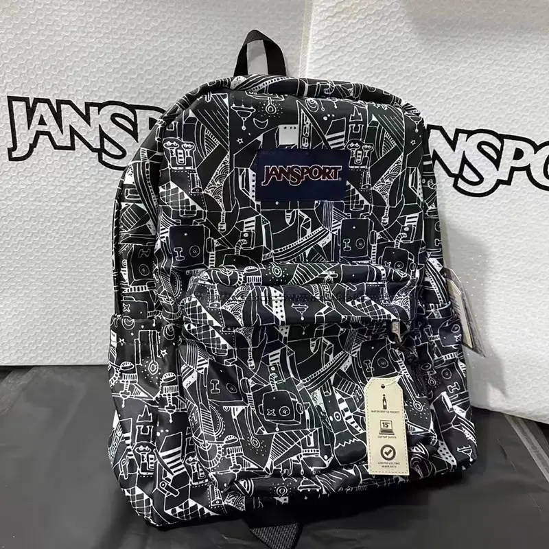 JanSport large-capacity student backpack, back-to-school school backpack, travel backpack
