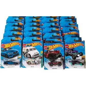 Hot Wheels 1:64 Scale Die-Cast Metal Collectible Cars - 24-Pack Assorted Styles