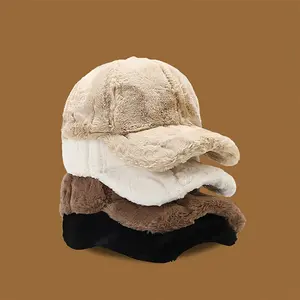 1pc Winter Warm Faux Wool Velvet Hat - Adjustable Beanie for Outdoor Sports & Christmas, Soft Solid Color Casual Cap (Black/Beige/White), Winter Hat, Festive Headwear, Cozy Headgear Fluffy Animal Socks Women Men's Knit Hoodie with Patterns Print Sexy Micr