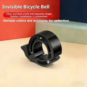 Invisible Loud Bicycle Bell, Cycling Accessories, Bicycle Parts, Bike Horn for Mountain Bikes and Road Bikes, Clear and Crisp Sound