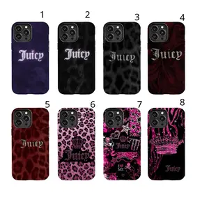 Juicy Couture "Y2K Babe" Phone Case — Suitable for iPhone 11–17 Pro Max/Plus