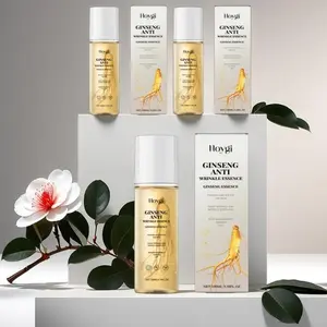 Ginseng Facial Serum for Firming Skin, Natural Moisturizing Facial Essence, Hydrating Facial Skin Care Product for Women & Men