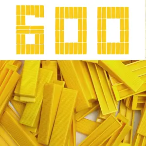 Leveling Wedges, Tile Leveling System Wedges for 1/8" Spacers,1/16" Spacers,1/32" Spacers and Tile Leveling Tools Kit for Wall/Floor Tile & Stone Installation