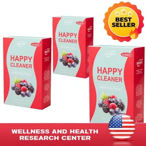Happy Cleaner -Superfood Powder/Probiotics/Digestive Enzymes/Moringa-Supportsgut health -Boosts immunity, Edible Healthcare Fitness Dietary Prebiotics Lactobacillus Blend