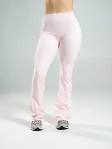 Aura Ultra-High Rise Flared Pant Long - Ballet Pink