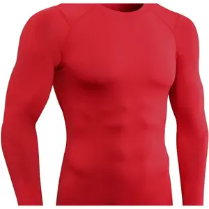 Compression Shirts Men Long Sleeve Athletic Thermal Shirt Workout Cool Dry Running Tops Sports Gym Undershirt Base Layer Tops