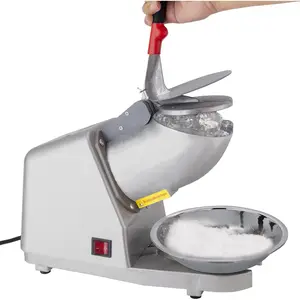 Electric Ice Shaver 4  Ice  Shaver 209lbs/hr Stainless Steel Ice Shaver Machine 300W Ice Crushers for Home Use 2200 RPM Ice Shaving Machine Commercial and Domestic  (FYZ-278-1)