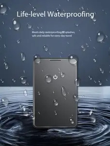 Ultra-thin, card-style Bluetooth tracker compatible with Apple "Find My" | The ultimate anti-loss tool for wallets, luggage, and passports | Global precision tracking, high-decibel alarm, and ultra-long 4–5 month standby time.