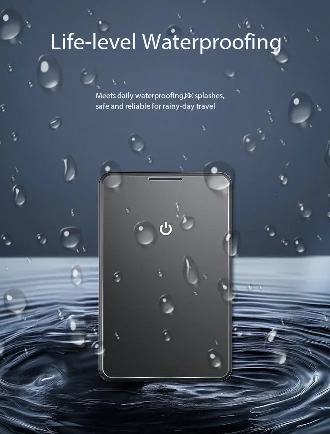 Ultra-thin, card-style Bluetooth tracker compatible with Apple "Find My" | The ultimate anti-loss tool for wallets, luggage, and passports | Global precision tracking, high-decibel alarm, and ultra-long 4–5 month standby time.