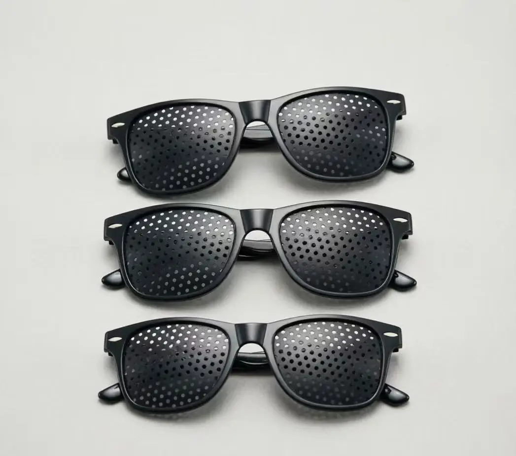 3 piece -Pinhole Vision Correction Glasses - Naturally Improve Focus & Clarity for Enhanced Eye Health and Vision Quality Unisex UV400chrome hearts glasses meta glasses original fade reading anti-eyestrain eyewear uv400