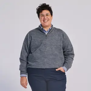 Frances Quarter-Zip Sweater