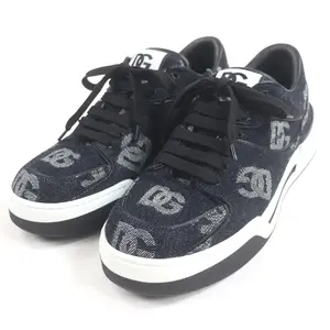 Pre-owned DOLCE & GABBANA Denim Small Leather Goods Dolce&Gabbana DG logo sneakers