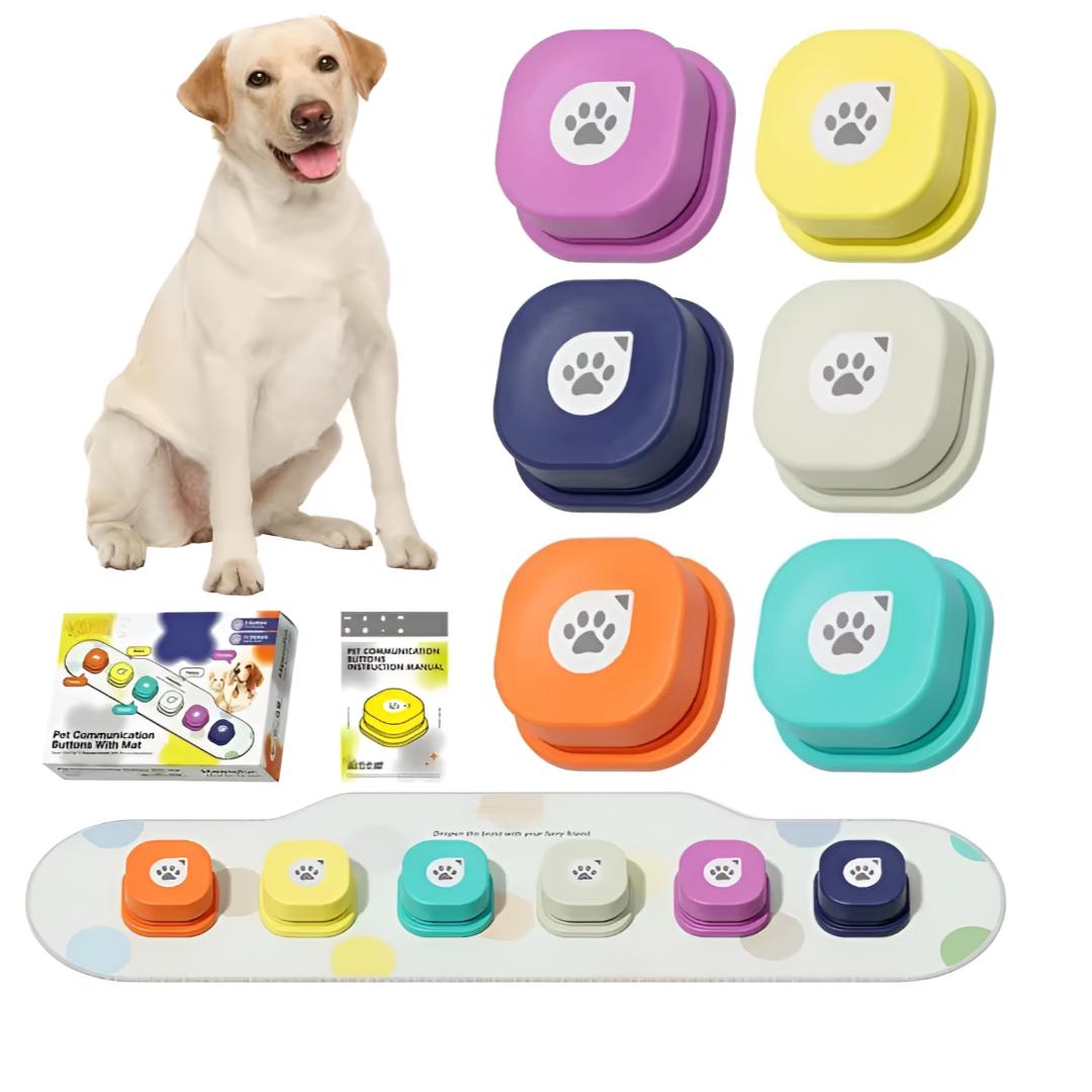 TalkiPaws Smart Button Set – Teach Your Pet to Speak with a Paw