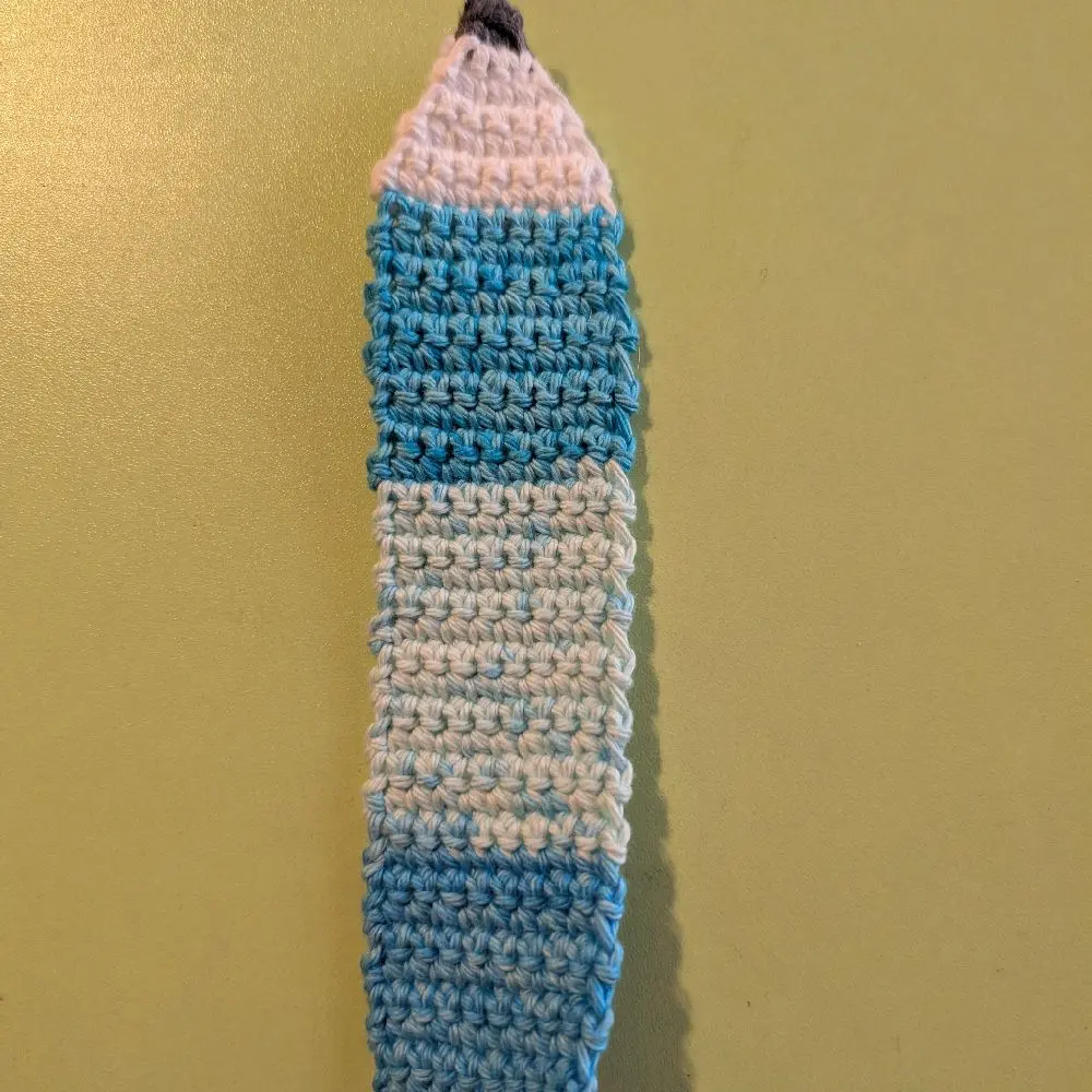 Crochet Pencil Bookmarker