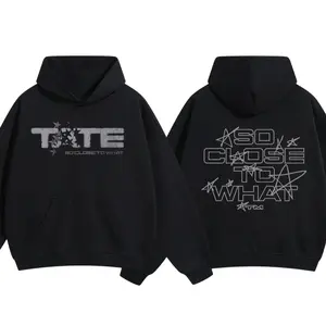 Tate So Close To What TM Hoodie Unisex Graphic Crewneck Cotton, Music Shirt, Perfect Gift for Men and Women