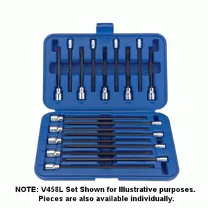 VIM Tools VIM-V45L-T45 38 x 4.5 in. Drive Holder & T45 Torx Driver