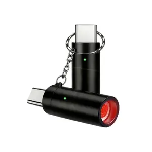 Type-C Pocket Fire Starter USB-C Plug-In Lighter for On-the-Go Compact Windproof Tungsten Filament Auto-Shutoff 6-8 Seconds Ideal for Campers Hikers Outdoor Enthusiasts