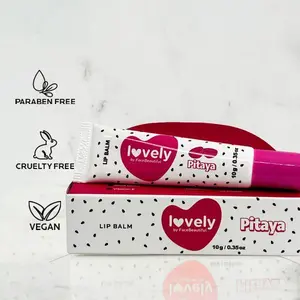Face Beautiful Brazilian Pitaya Lip Balm - Hydrating Nourishing Daily Moisturizer for Soft Lips with a Lightly Scented Finish, Six Fruity Fragrance Options, 10 g