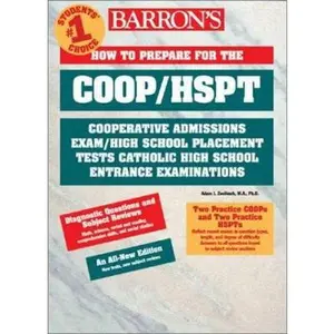 USED-Barron's How to Prepare for the Coop/Hspt (BARRON'S HOW TO PREPARE FOR CATHOLIC HIGH SCHOOL ENTRANCE EXAMINATIONS COOP/HSPT) by Jerome Shostak (Paperback)