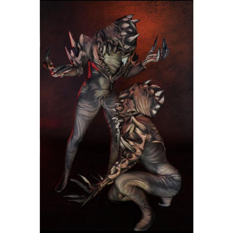 Horror bodysuit party & events costume (men) Brown Ship Same Day