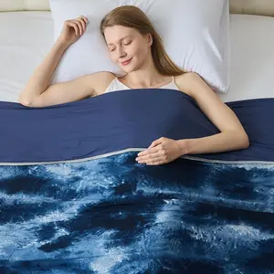 Cooling Blanket for Hot Sleepers Throw Size 50"x70", Summer Ice Cold Blanket Absorbs Heat to Keep  Cool for Night Sweats, Lightweight Breathable Cold Blankets for Sleeping Bed & Sofa