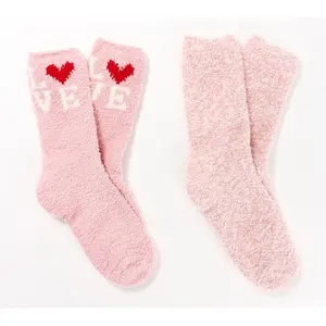 Barefoot Dreams 2-Pack CozyChic Love Socks