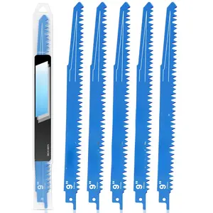 Reciprocating Saw Blades Blades 12Inch for Wood Cutting Pruning Saw Blades 5TPI