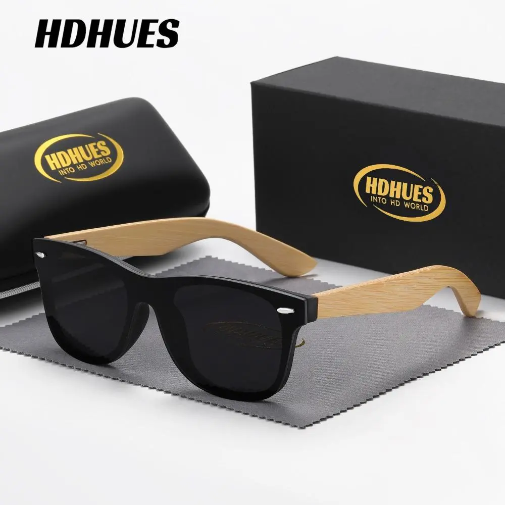 HdHues unisex bamboo foot sunglasses colorful film bamboo foot outdoor travel sunglasses bamboo glasses