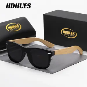 HdHues unisex bamboo foot sunglasses colorful film bamboo foot outdoor travel sunglasses bamboo glasses