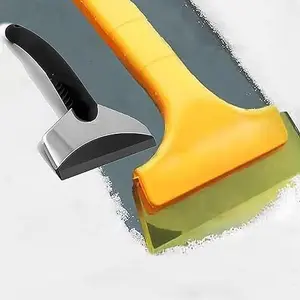 [2-Pack] Car Ice Scraper & Detachable Snow Removal Tool — Fast, Simple, and Efficient; Suitable for Car Windshields, Sedans, Trucks, and SUVs
