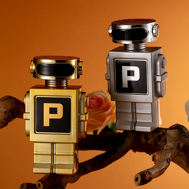 Men's cologne Robot Perfume Long-lasting Addictive Eau de Toilette for Men1.70oz/50ml Intense Fragrance Woody Musky Scents