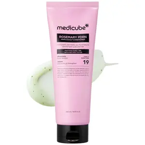 [MEDICUBE] Rosemary PDRN Hair&Scalp Conditioner 250ml to Strand Nourishing Conditioner, Moisturizing Hair Conditioner for Scalp & Dry Hair Care, Rosemary PDRN Formula, 8.45 fl oz