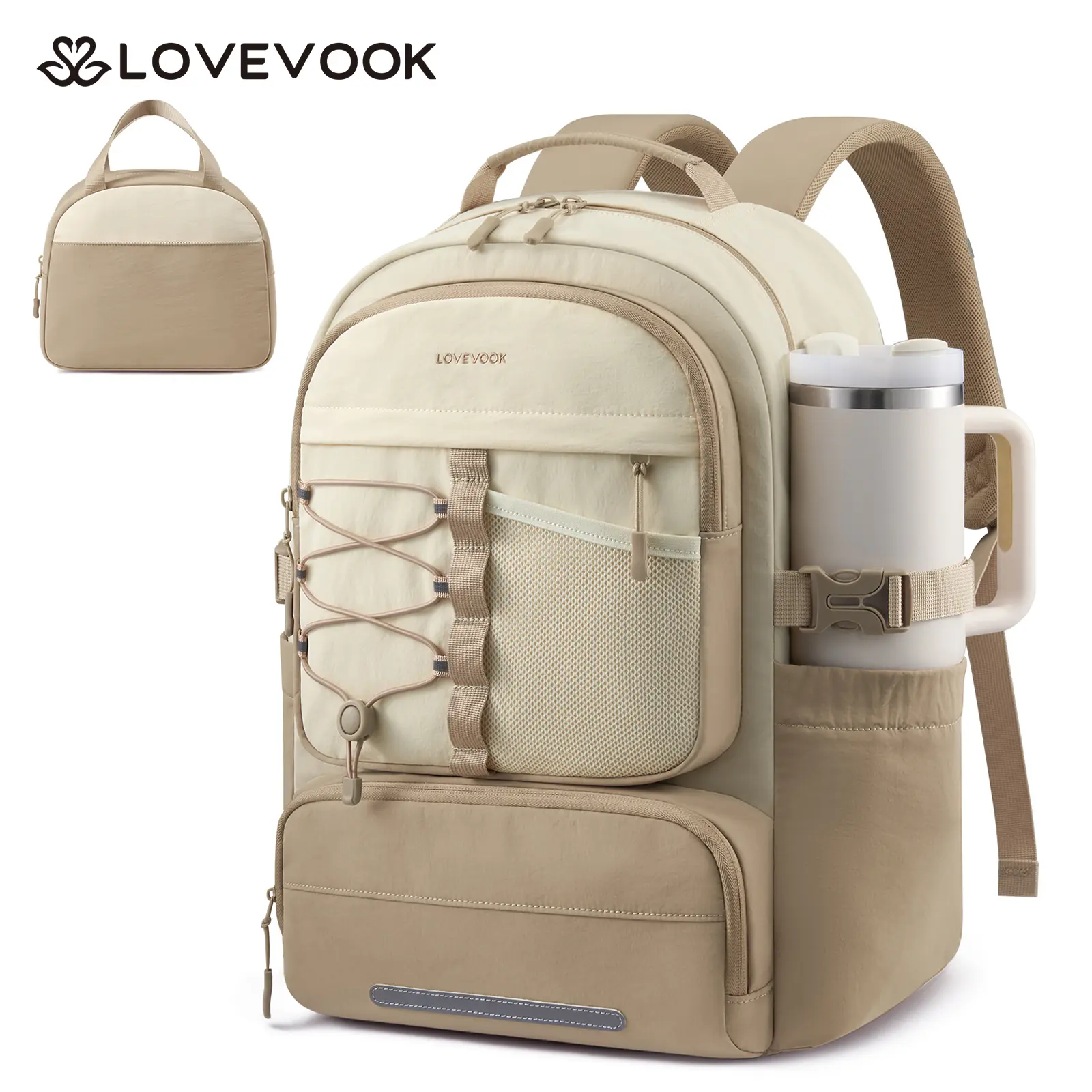 Khaki Beige (with lunch bag)