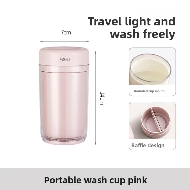 Portable Wash Cup (Pink)