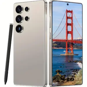 S25 Ultra Unlocked 5G Android 14 Smartphone.12GB+512GB,6.99" HD Display,68MP+108MPCam,7800mAh, Dual Card, Built-in Pen, FaceUnlock, , Case & Protector