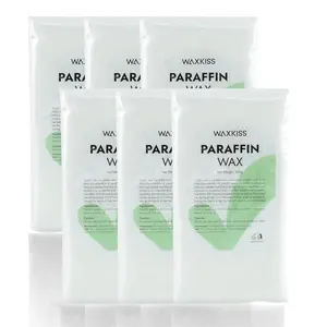 6 Packs Unscented Paraffin Wax Refills for Paraffin Baths for Hand and Feet Hydration and Moisturizing