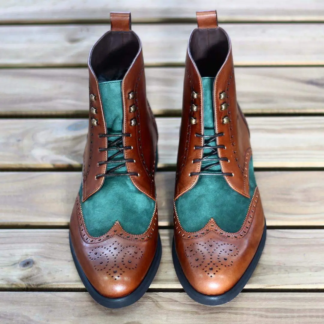 Moscow Military Brogue Boots Moscow Military Brogue Boots